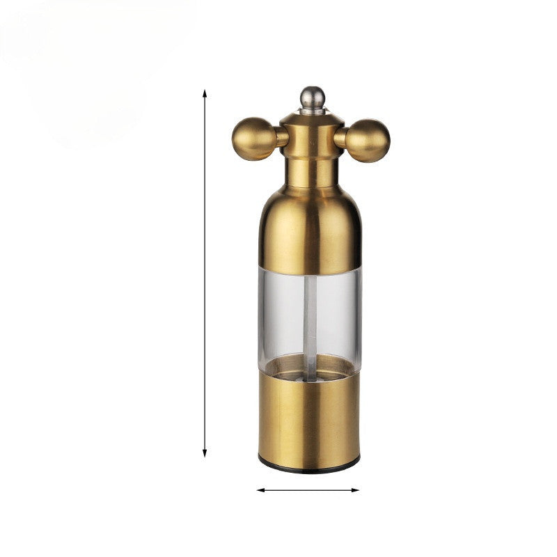 Pepper Mill Gadgets Pepper and Salt Grinder Grinding 4 Color Garlic
