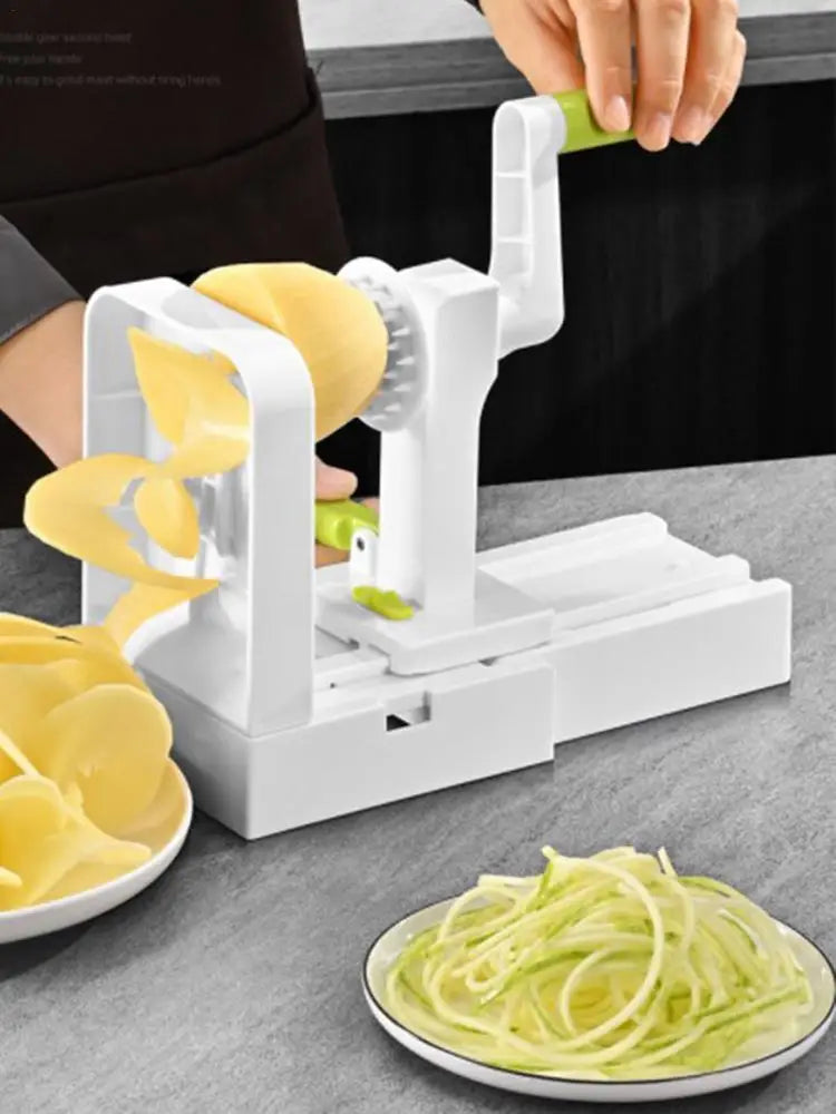 Vegetable Grater Potato Spiral Slicer