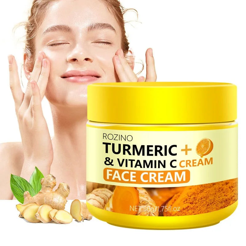 Turmeric Vitamin C Cream Collagen Hyaluronic Acid