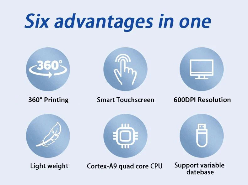 DCODE 1755PLUS 12.7mm Portable Printer