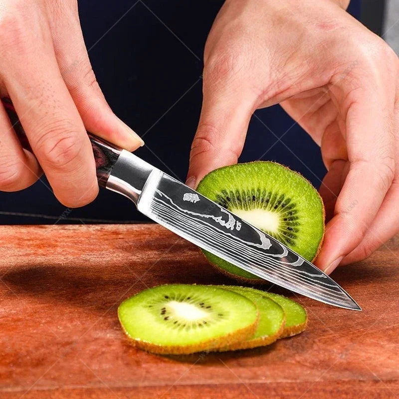 WXCOO Kitchen Scissors Japanese Chef Knife