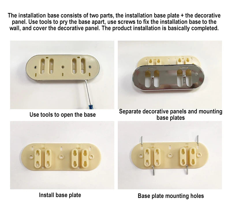 Stainless Steel Soap Dispenser Simple Clean Wall-Mounted