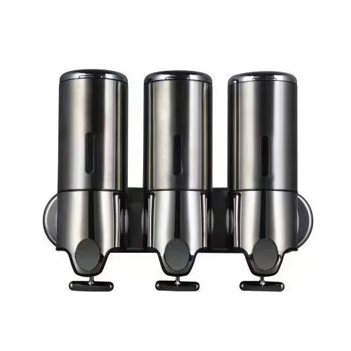 Stainless Steel Soap Dispenser Simple Clean Wall-Mounted