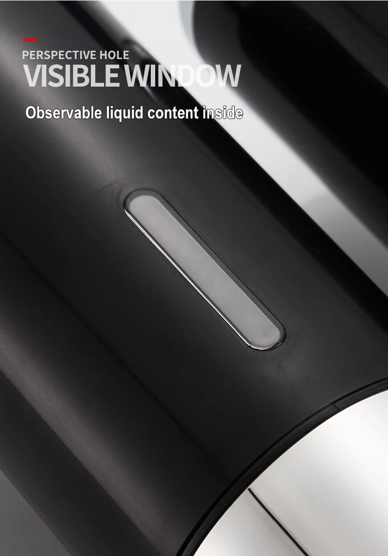 Stainless Steel Soap Dispenser Simple Clean Wall-Mounted