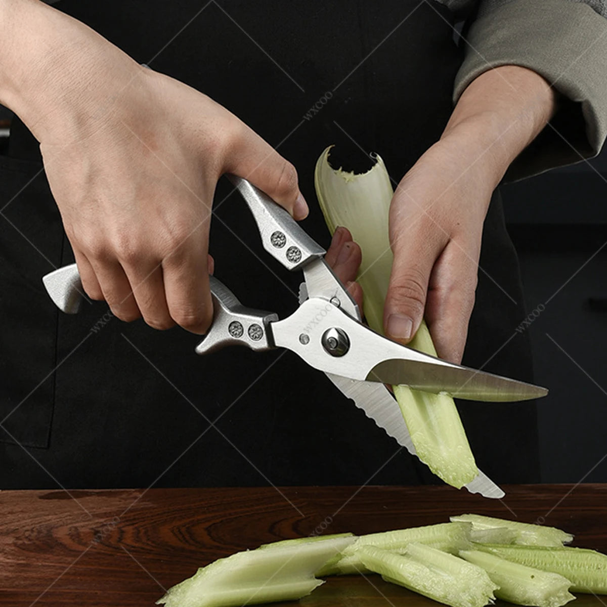 WXCOO Kitchen Scissors Japanese Chef Knife