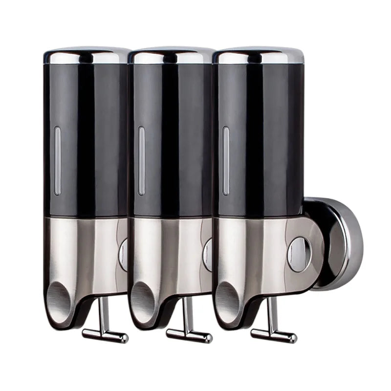 Stainless Steel Soap Dispenser Simple Clean Wall-Mounted