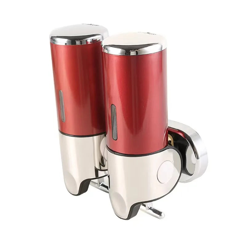 Stainless Steel Soap Dispenser Simple Clean Wall-Mounted