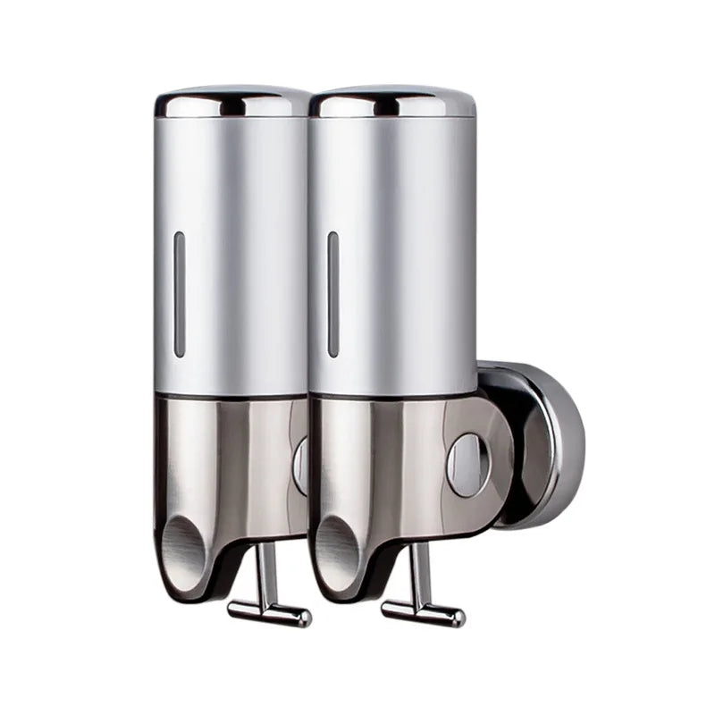 Stainless Steel Soap Dispenser Simple Clean Wall-Mounted