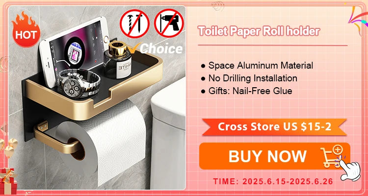 1-2PCS Bathroom Corner Shelf with Plastic Hook Towel