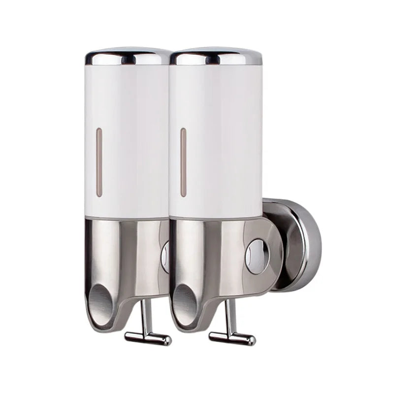 Stainless Steel Soap Dispenser Simple Clean Wall-Mounted