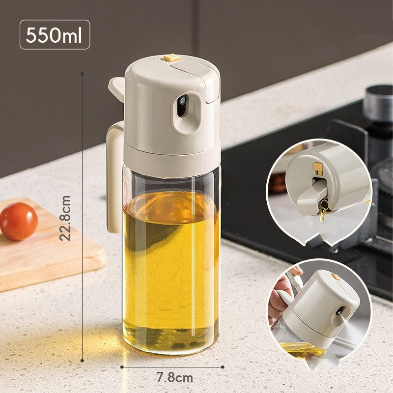 2 In 1 Oil Sprayer Bottle BBQ Cooking
