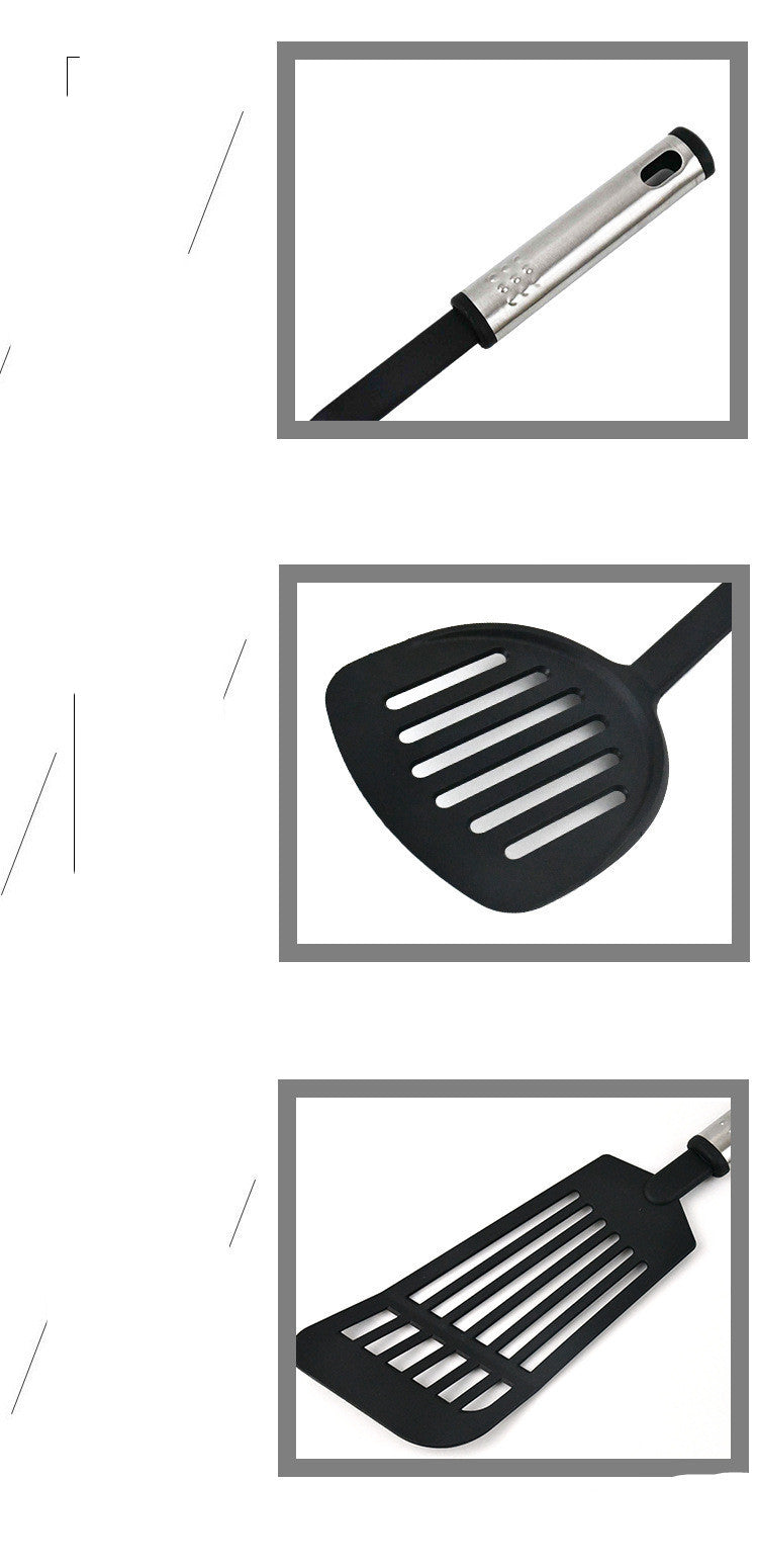 Non-Stick Spatula And Spoon Nylon Kitchen Utensils 44