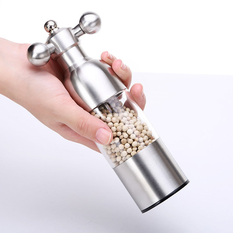 Pepper Mill Gadgets Pepper and Salt Grinder Grinding 4 Color Garlic