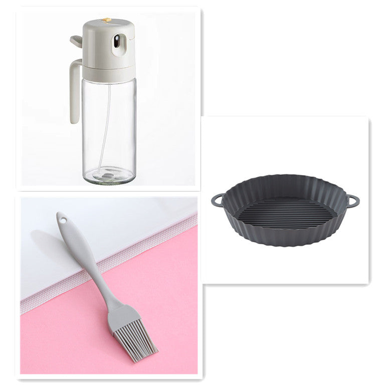 2 In 1 Oil Sprayer Bottle BBQ Cooking