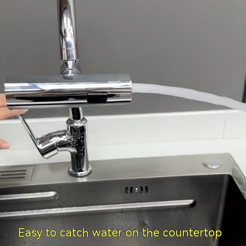 Kitchen Faucet Waterfall Outlet Splash Universal