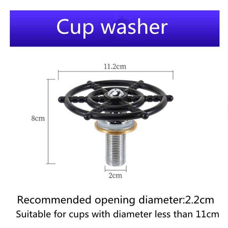 Stainless Steel Cup Washer With Embedded Automatic