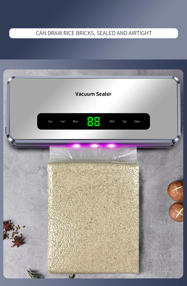 GECOFEER Electric Vacuum  Kitchen Food Storage