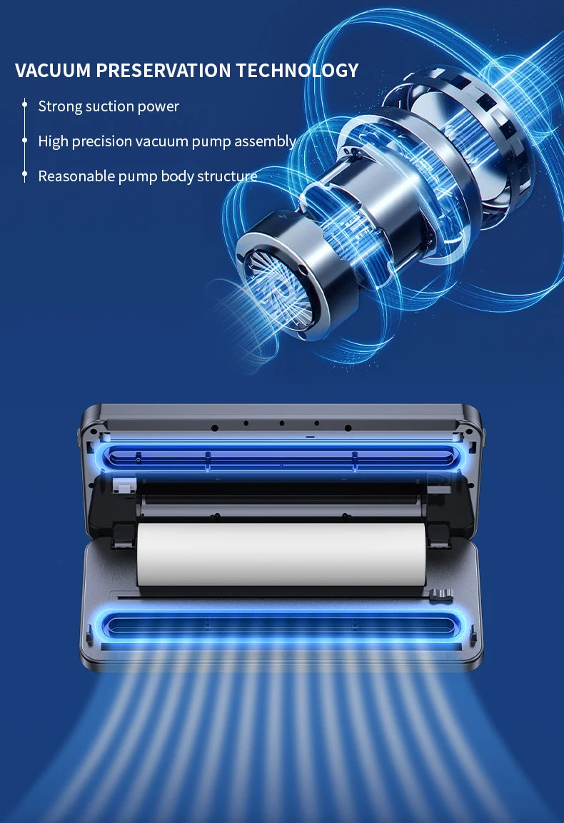 GECOFEER Electric Vacuum  Kitchen Food Storage