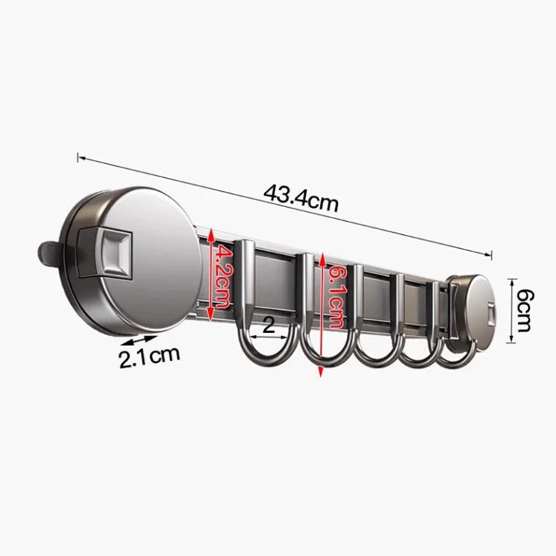 Bathroom Accessories Space Aluminum Vacuum