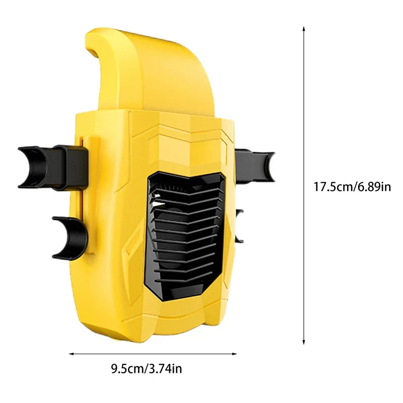 Portable Car Seat Fan 5V USB Rechargeable
