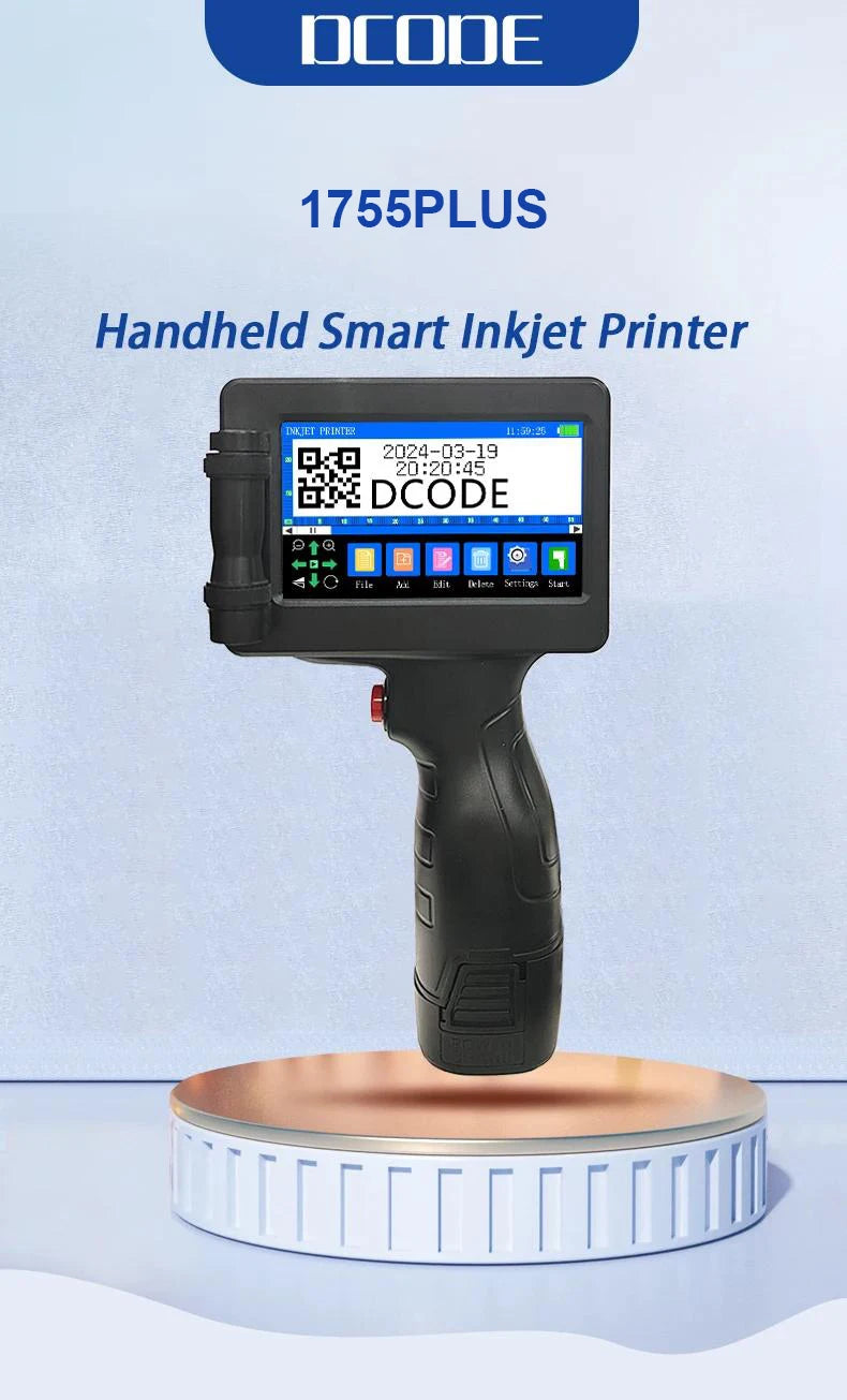 DCODE 1755PLUS 12.7mm Portable Printer
