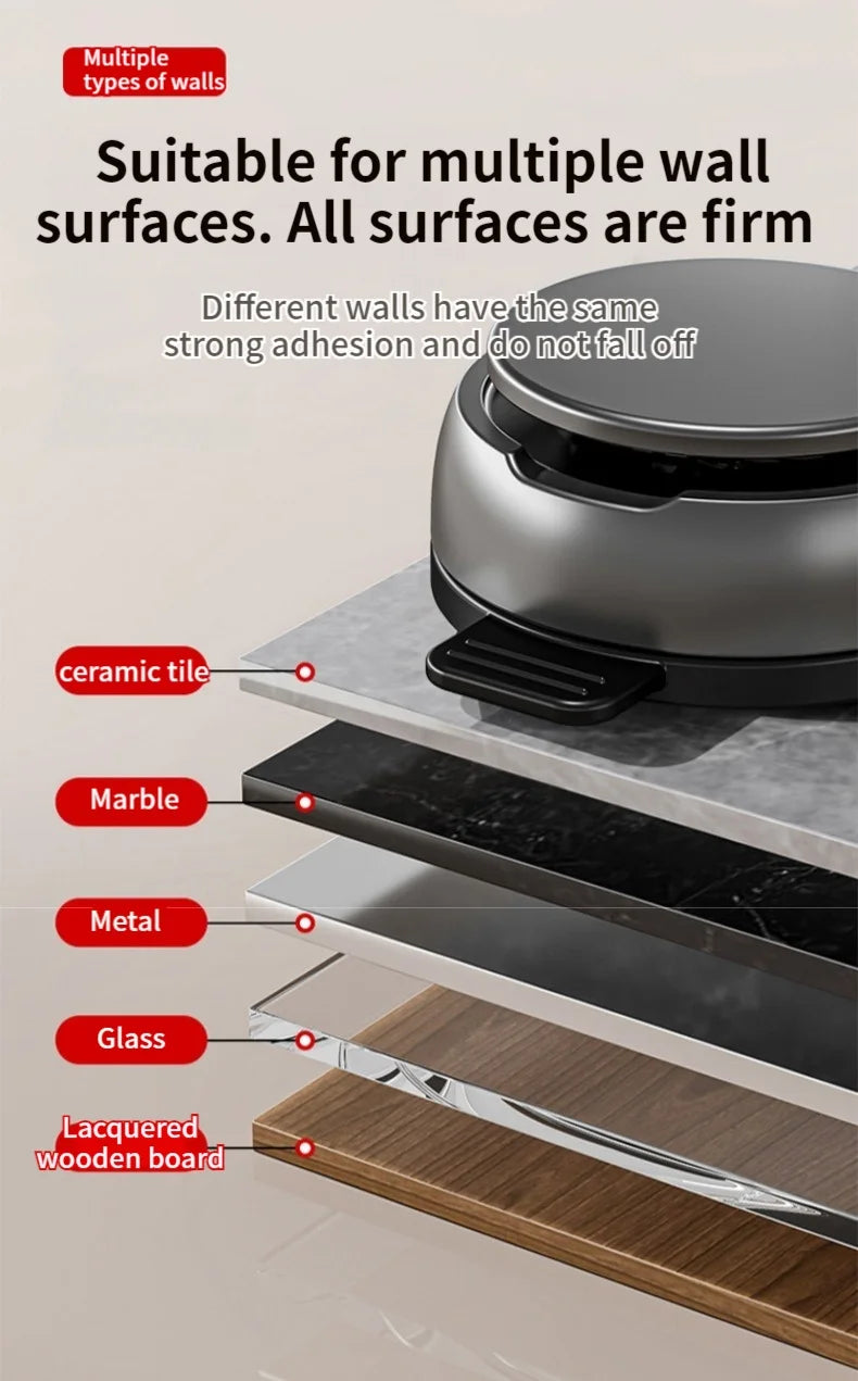 No Drill Suction Cup Suction Bathroom Rack