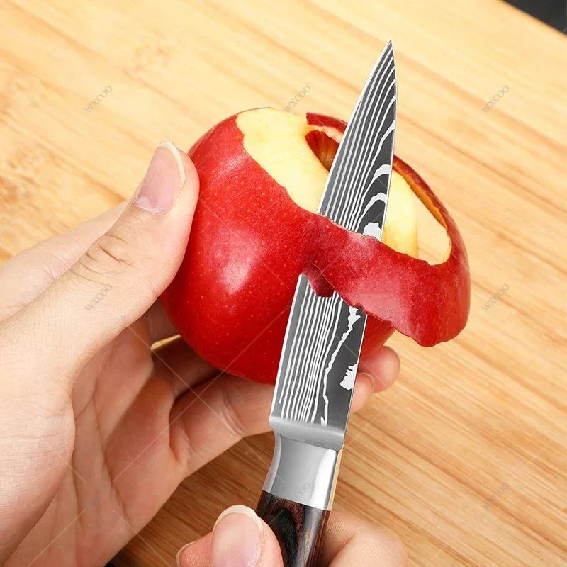 WXCOO Kitchen Scissors Japanese Chef Knife