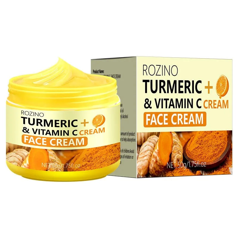 Turmeric Vitamin C Cream Collagen Hyaluronic Acid