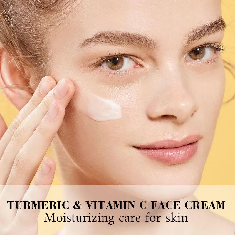Turmeric Vitamin C Cream Collagen Hyaluronic Acid