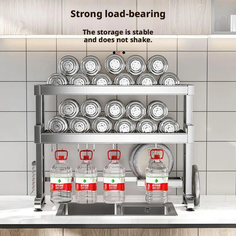 Over Sink Dish Drying Rack Stainless