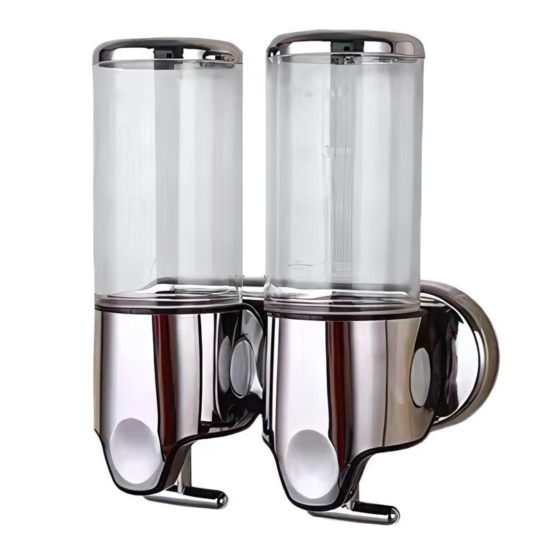 Stainless Steel Soap Dispenser Simple Clean Wall-Mounted