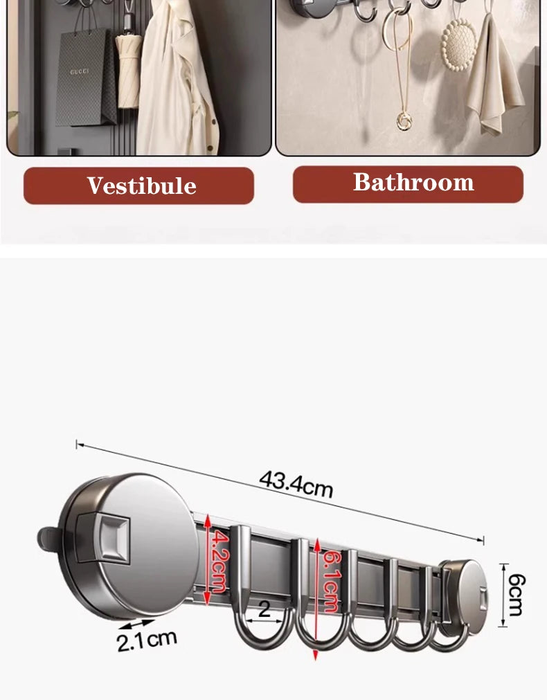 Bathroom Accessories Space Aluminum Vacuum