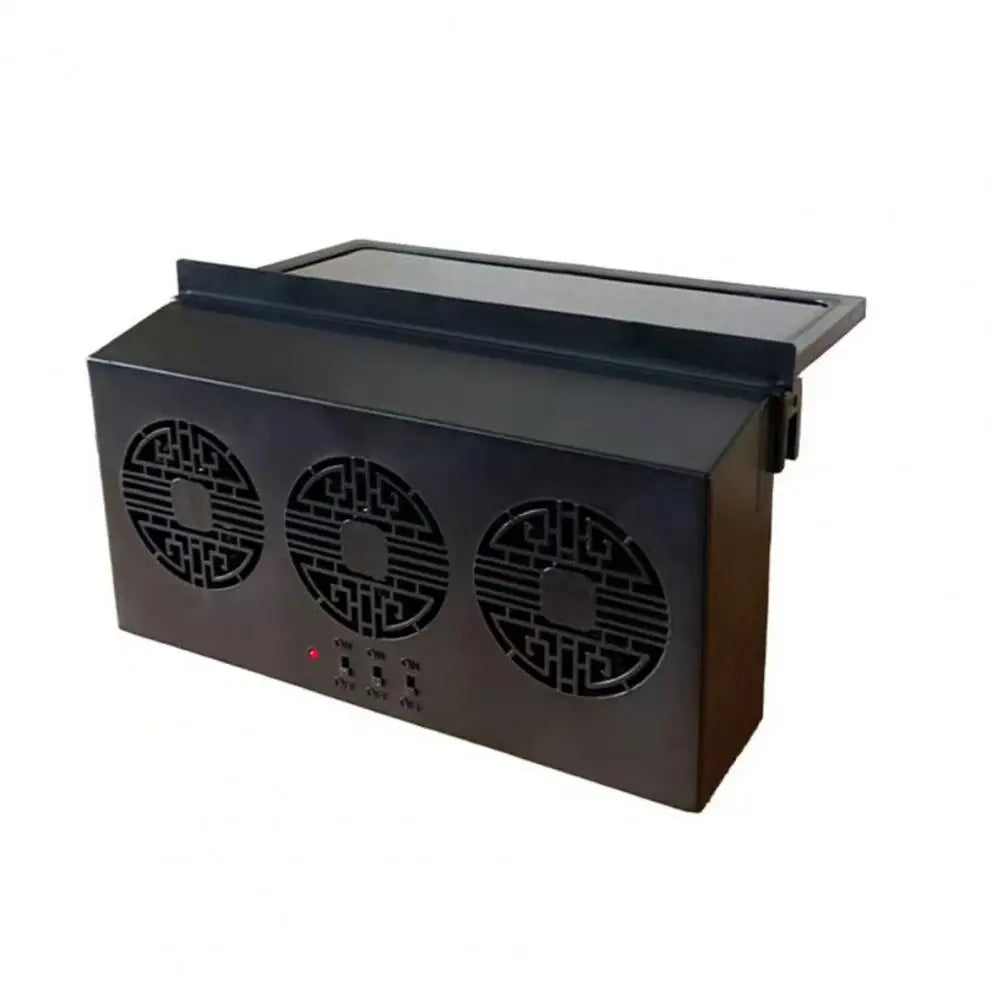 Automatic Solar Car Fan – Window Ventilation Cooler