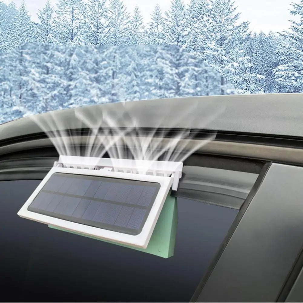 Automatic Solar Car Fan – Window Ventilation Cooler
