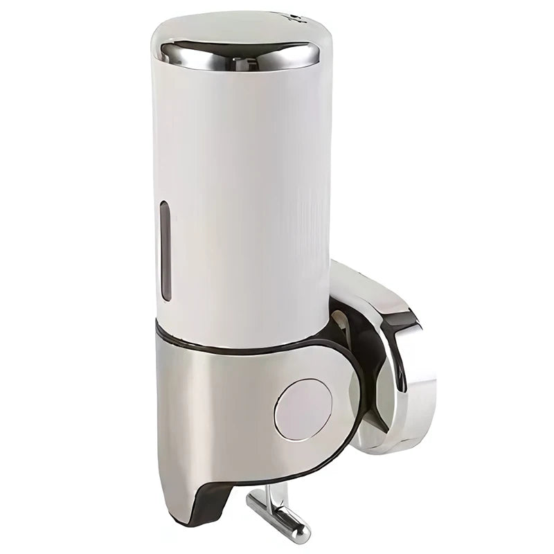Stainless Steel Soap Dispenser Simple Clean Wall-Mounted