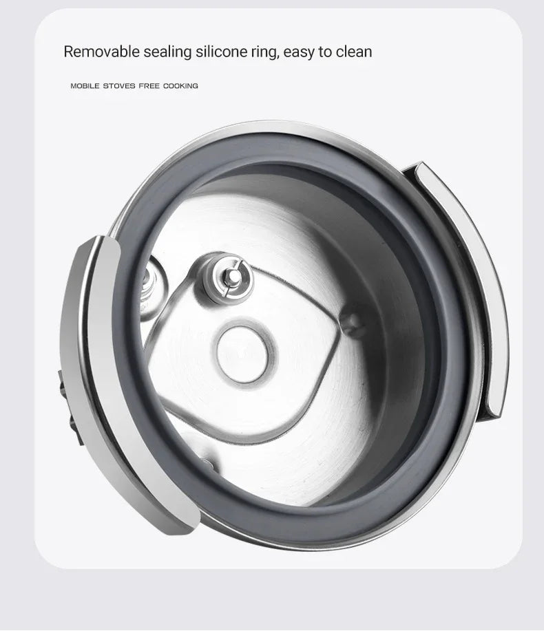 0.8-2L Outdoor Camping Small Pressure Cooker