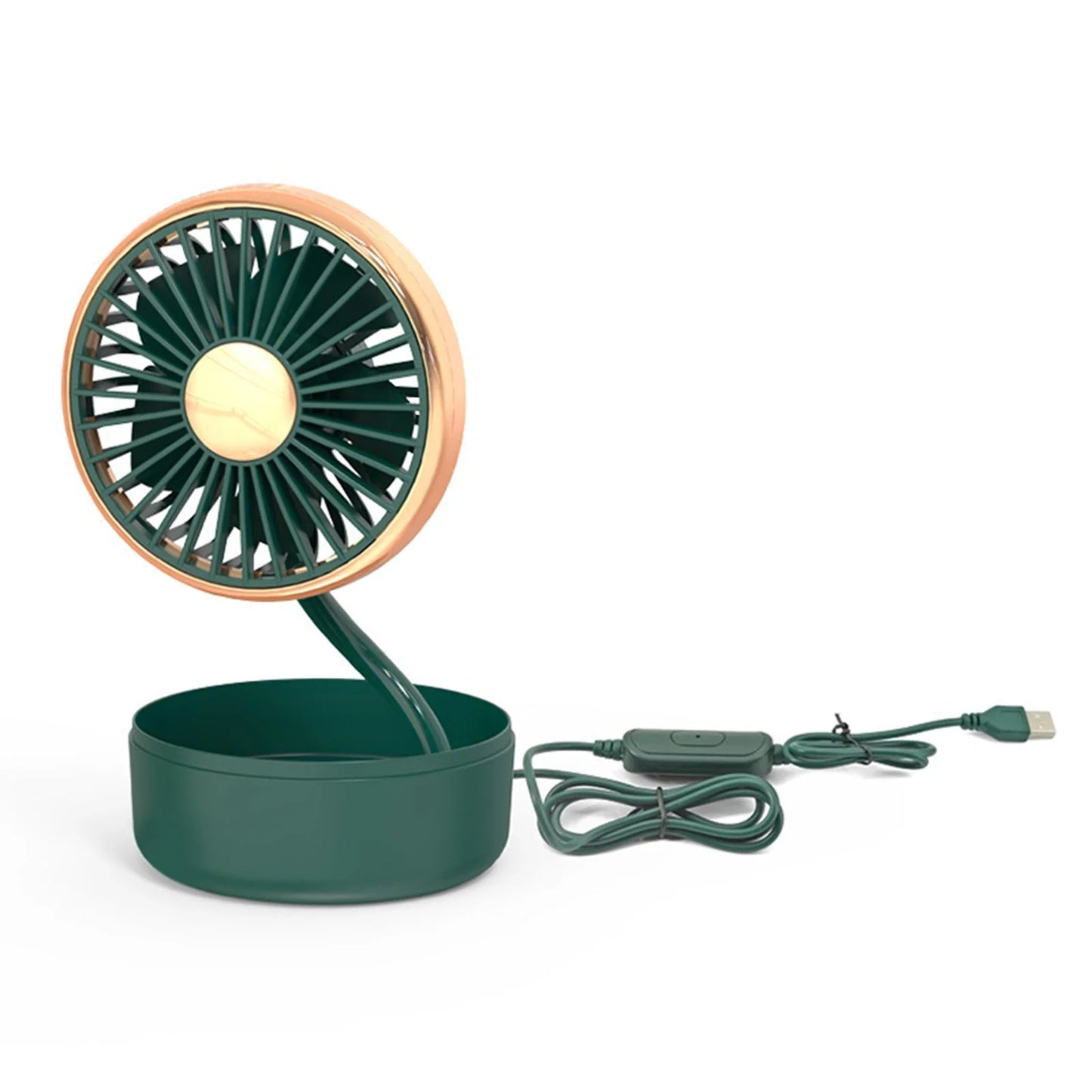 USB Fan 360 Degree Rotation Portable