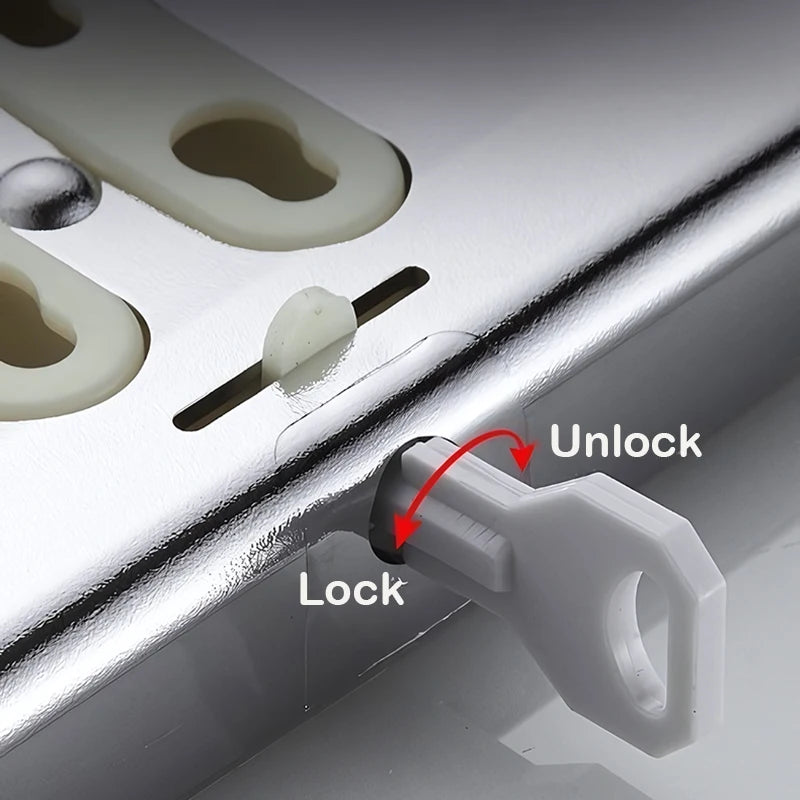 Stainless Steel Soap Dispenser Simple Clean Wall-Mounted