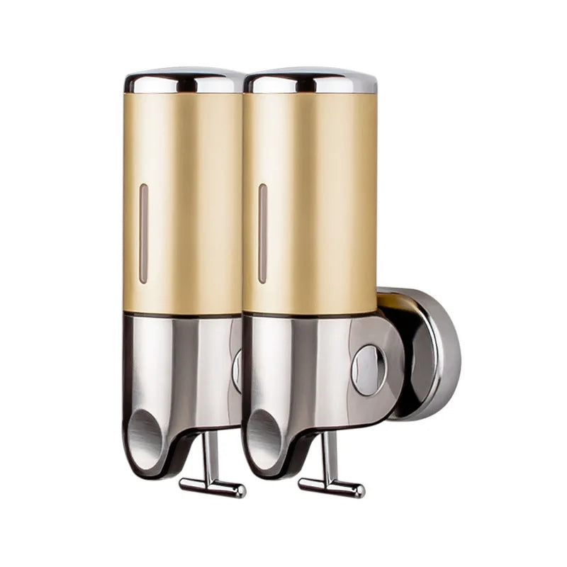 Stainless Steel Soap Dispenser Simple Clean Wall-Mounted