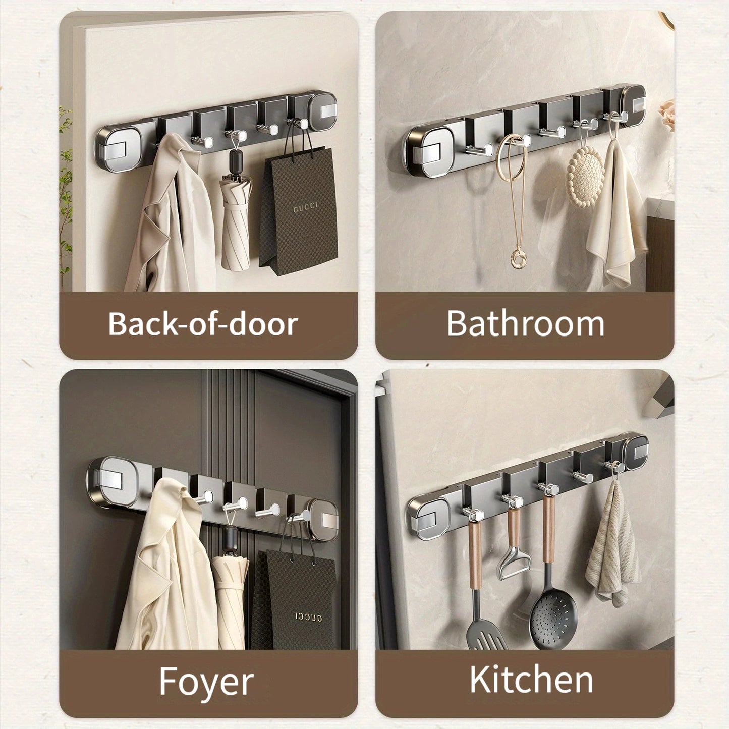 Suction Cup Hook Wall-Mounted