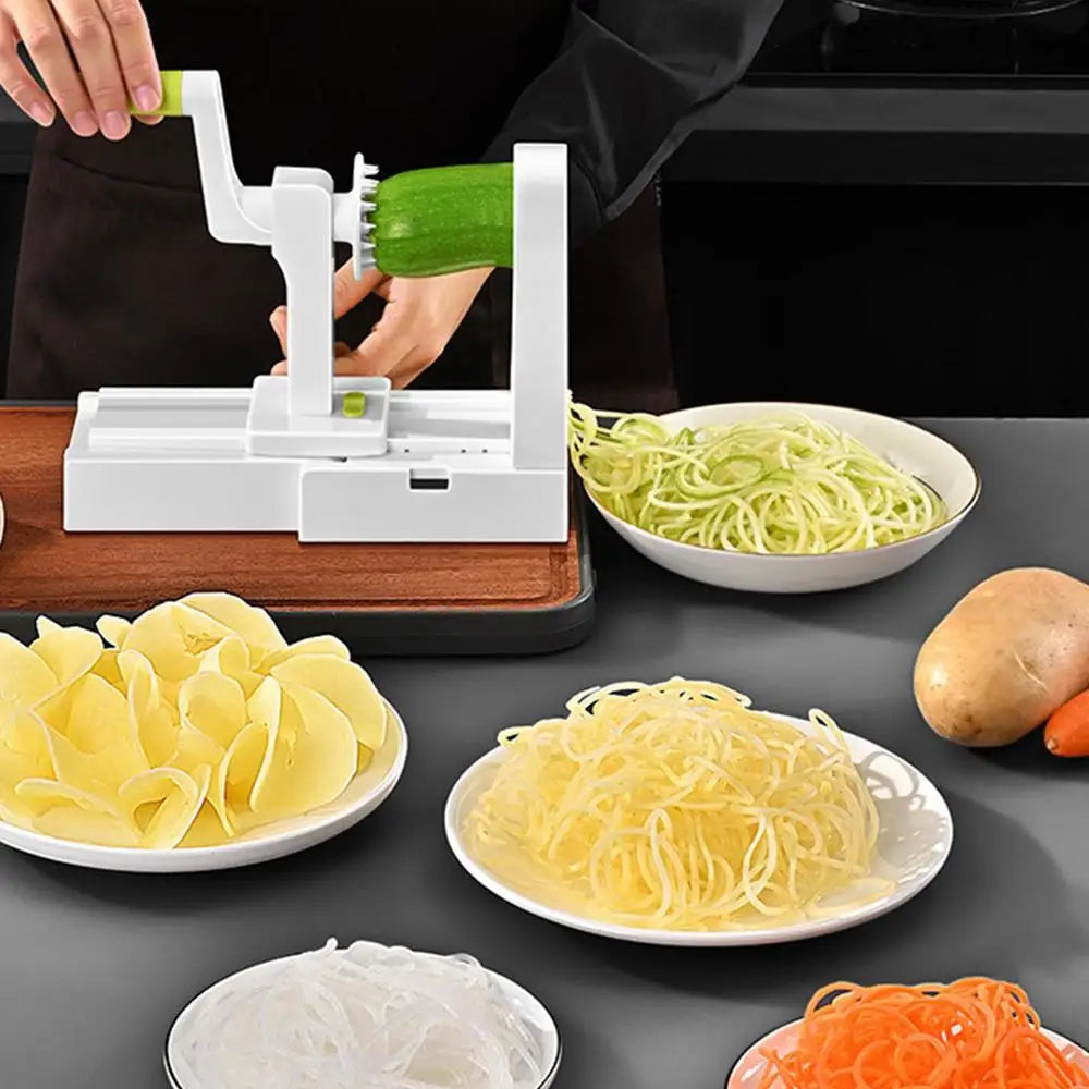 Vegetable Grater Potato Spiral Slicer