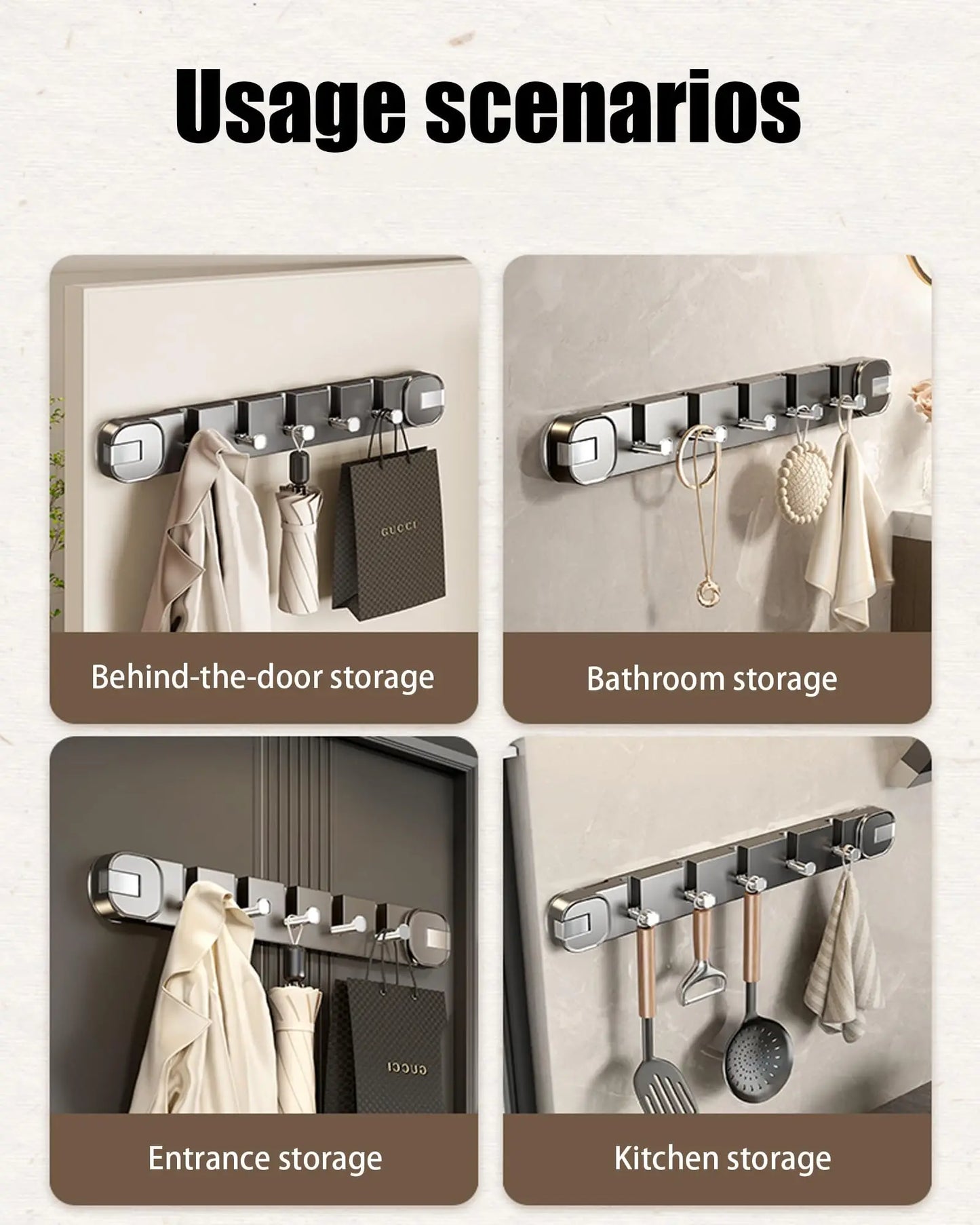 Suction Cup Hook Wall-Mounted