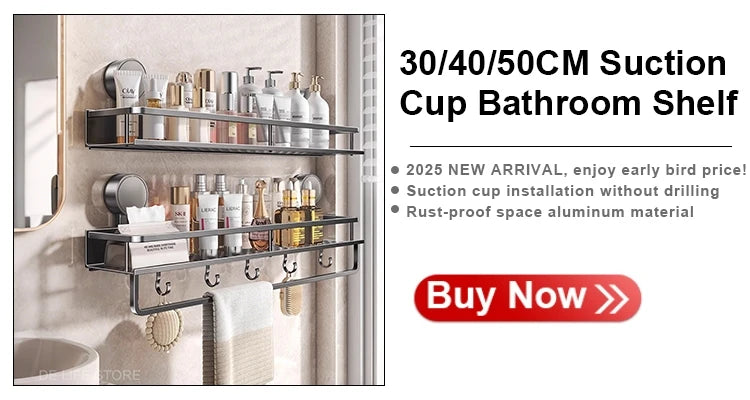 1-2PCS Bathroom Corner Shelf with Plastic Hook Towel