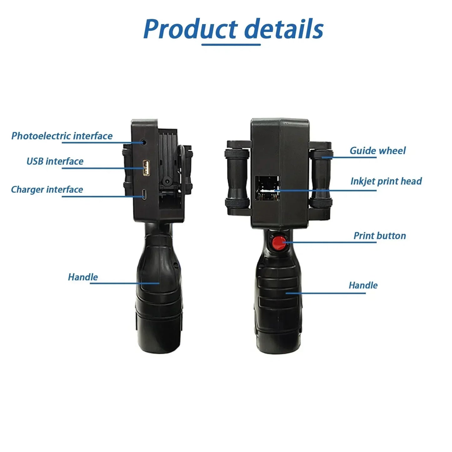 DCODE 1755PLUS 12.7mm Portable Printer