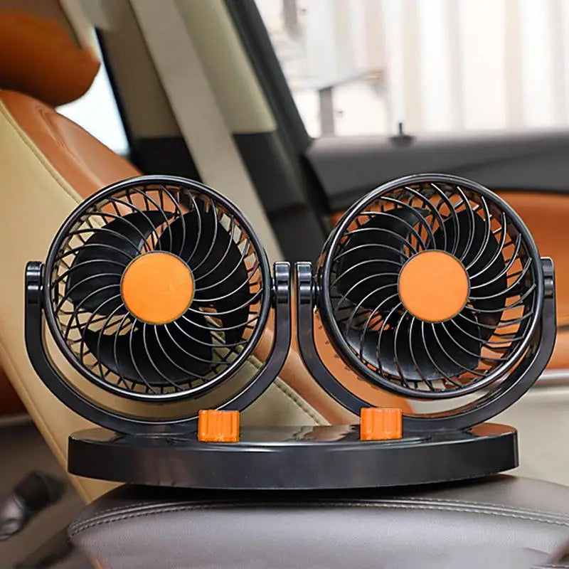 USB Car Fan Auto Cooling Fan 2 Speed
