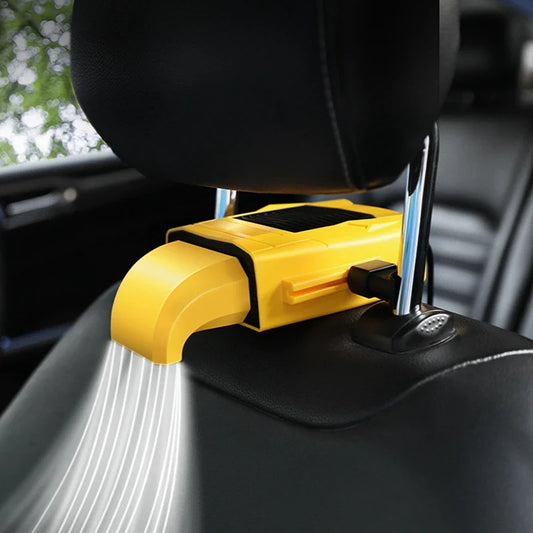 Portable Car Seat Fan 5V USB Rechargeable