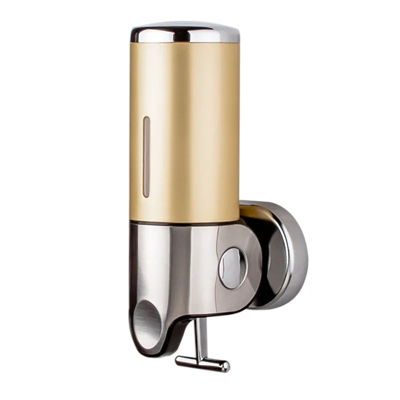 Stainless Steel Soap Dispenser Simple Clean Wall-Mounted