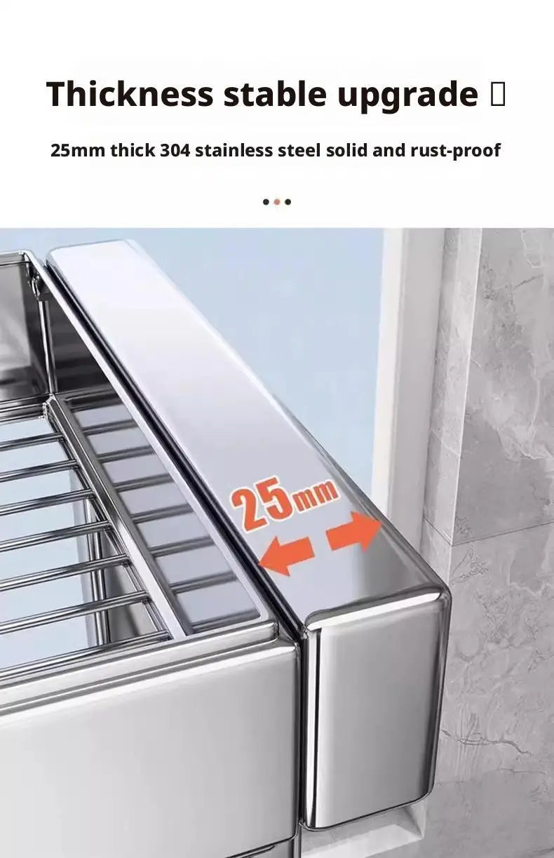 Over Sink Dish Drying Rack Stainless