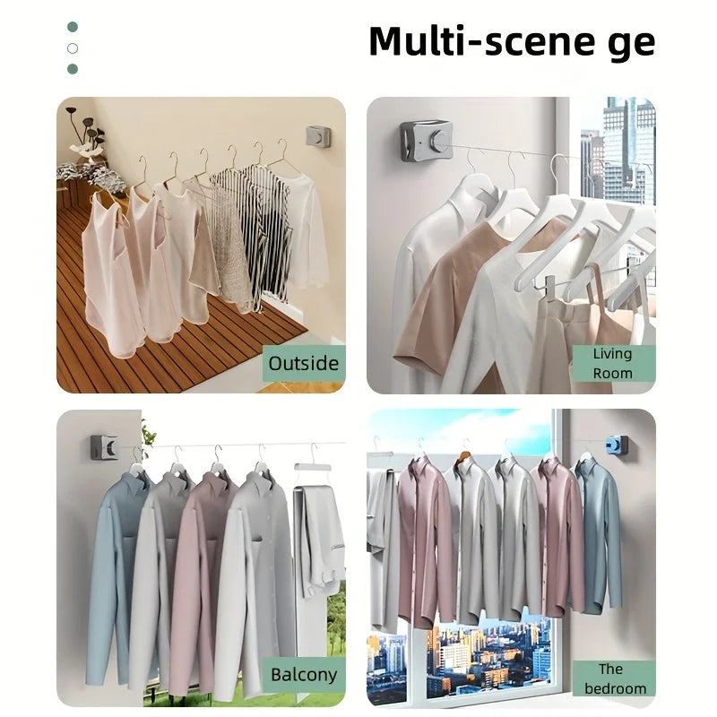 304Stainless Steel Clothesline, 5.1 Meters