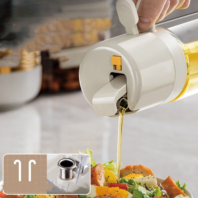 2 In 1 Oil Sprayer Bottle BBQ Cooking